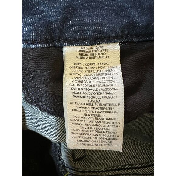 H&M Women's High Rise Black Denim Plus Size 18 Jeans Mom Jeans - Picture 4 of 4